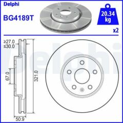 ÖN FREN AYNASI INSIGNIA A 08 SAAB 9-5 YS3G 10 17 JANT 321x30x5DLxHAVALI 13502214-569422-DELPHI BG4189T-13579150-569083-13502214-569422