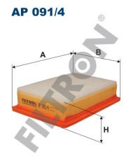 HAVA FİLTRESİ MAREA-BRAVA-BRAVO 2004-FILTRON AP091.4-46520658-46481588-7786434-7786184