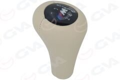 VİTES TOPUZU BMW M POWER 6 VİTES IŞIKLI E30 E34 E36 E39 E46 E60 E90 E92 BEJ DERİ-GVA 9105238-25112282450B