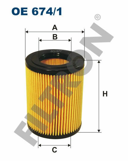 YAĞ FİLTRESİ ACCENT 02-05 -GETZ 03-05 -MATRIX 01-10 1.5CRDI DZL-FILTRON OE674.1-26320-27100