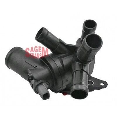 TERMOSTAT 95 C KOMPLE RENAULT CLIO IV 12 CAPTUR 13 MEGANE IV 15 DACIA DUSTER 13 DOKKER 12 NISSAN QASHQAI II J11 15 1.2 TCe H5F-SAGEM 131182-110617089R-110619413R
