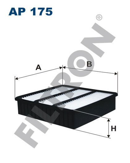 HAVA FİLTRESİ MITSUBISHI OUTLANDER I AİRTREK 2.0 16V TURBO 202HP 09/04-02/07-FILTRON AP175-MR188657
