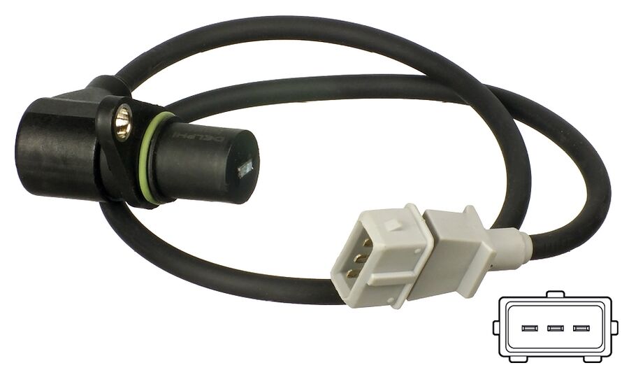 KRANK MİLİ SENSÖRÜ - AUDI A4. A6; VW PASSAT 94 05-DELPHI SS11019-90506101