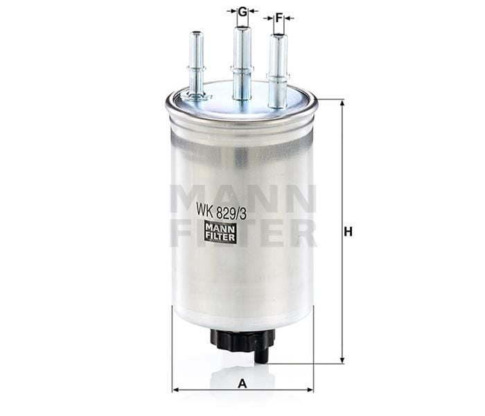 YAKIT FILTRESI JAGUAR X-TYPE I X400 FORD MONDEO 3 TOURNEO CONNECT-MANN WK829.3-C2S27643-3S719155B1B-2042987