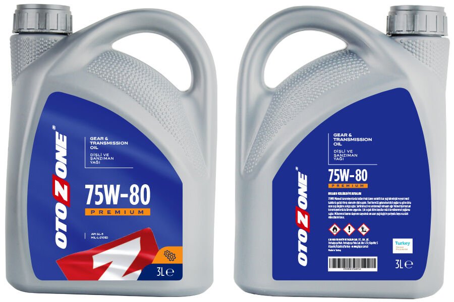 ŞANZUMAN YAĞI 75W-80 3LİTRE GL-5-OTOZONE CYAG0742-75W80