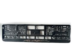 Kemal Atatürk Imzalı Plakalık Kabartmalı Yaldızlı Dikdörtgen Oto Plakalık