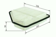 HAVA FİLTRESİ TOYOTA RAV4 III 2.0VVTİ 06-SARDES SA2139-1780131120