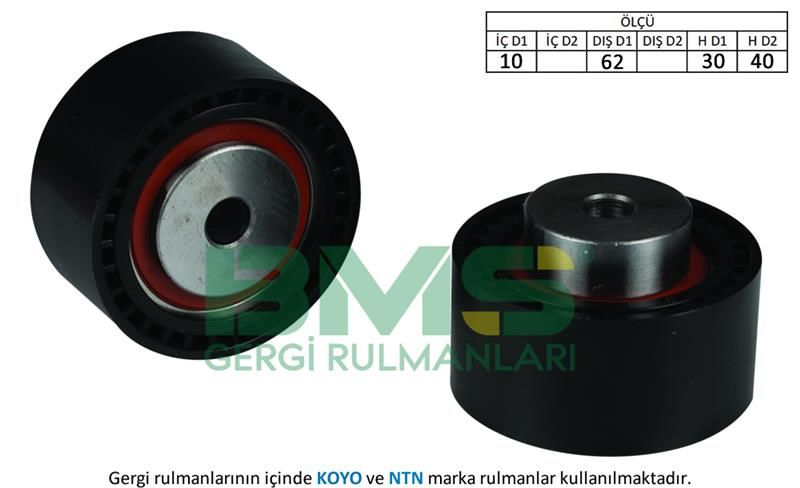 EKSANTRİK GERGİ RULMANI BOXER 02- - EXPERT 00- -P406-607 00-04 -807 02- -C5-C8-JUMPER- 2.2HDI-BMS 415-0829.C4-9652148780-9655253580