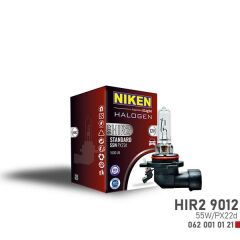 NIKEN 9012 HIR2 55W HALOJEN AMPUL PX22d 12V-NIKEN