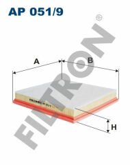 HAVA FİLTRESİ ASTRA J 1.4 16V-1.6 16V-2.0CDTİ TURBO 09 CRUZE 09 2.0 CDI SÜNGERLİ-FILTRON AP051.9-13272720-834622