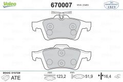 ARKA BALATA FOCUS II CMAX 03 CONNECT 02 LAGUNA III 07 VECTRA C 02 C5 08 SIGNUM 03-VALEO 670007-3M512M008AC-440601689R-WVA23482