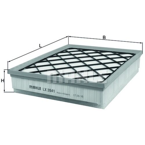 HAVA FILTRESI BMW X5 E70 X6 E71 M57N-MAHLE LX2641-13717798342