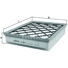 HAVA FILTRESI BMW X5 E70 X6 E71 M57N-MAHLE LX2641-13717798342