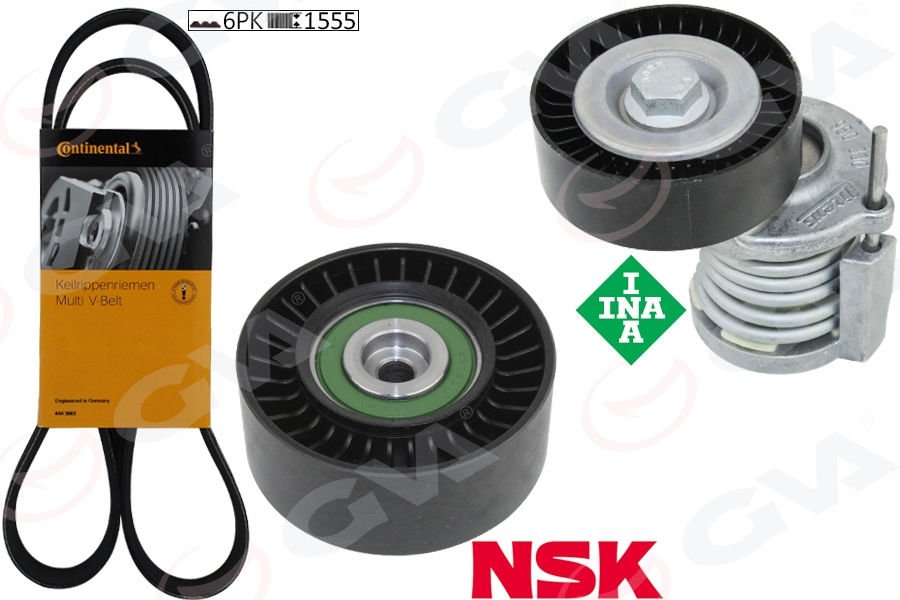 ALTERNATÖR GERGİ KİTİ AMAROK- TRANSPORTER T6 CAAA-CAAB-CCHA-CFCA-CAAD 2.0TDI 10-15 6PK1555-GVA 59A7210OE-044903137G-038903315T-03G145276