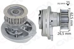 DEVİRDAİM ASTRA F-VECTRA A-OMEGA A 1.8-2.0 95-98 -FRONTERA-GVA 5290114-1334054-90444123-90444123-R1160031