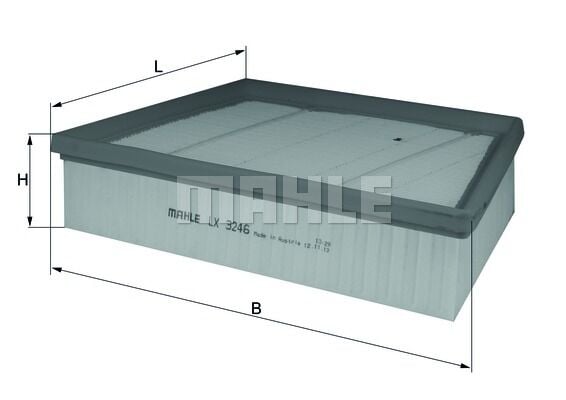 HAVA FILTRESI DISCOVERY SPORT L550 FREELANDER 2 L359 RANGE ROVER EVOQUE L538-MAHLE LX3246-LR024309-LR029078-LR161844