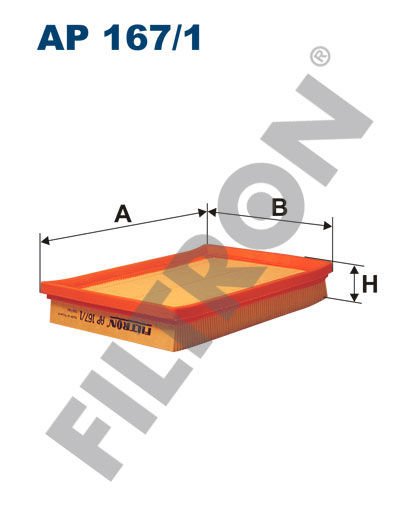 HAVA FİLTRESİ TOYOTA COROLLA VIII E11 1.4 86HP 04/97-12/99-FILTRON AP167.1-1780102060