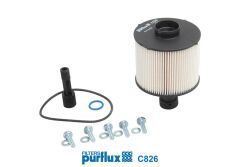 YAKIT FILTRESI MERCEDES CITAN OM607 W415 12 . RENAULT CLIO IV 12 CAPTUR I 13 EXPRESS 21 K9K 1.5 dCi-PURFLUX C826-A6070900752-164099594R-164031581R