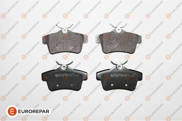 ARKA FREN BALATASI PEUGEOT P3008 09 16 P5008 09 17 P508 10 18 P308 GTI-RZC 10 14 CITROEN C4 09 16 DS4-DS5 11 15-EUROREPAR 1617272680-1608681680-4254.46-4254.44-4254.35