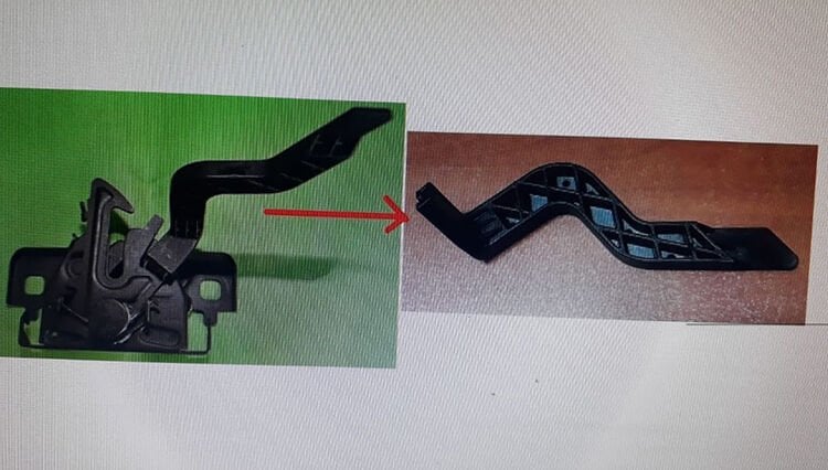 MOTOR KAPUT KİLİT UÇ PLASTİĞİ CLIO CYMBOL II-SANDERO-AFT KAP14365-656016651R