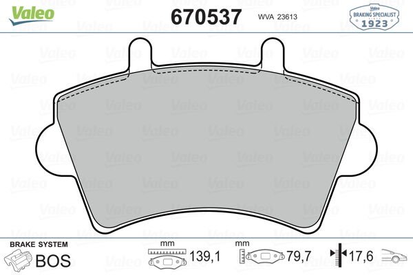 ÖN BALATA MASTER MOVANO II III 01 NISSAN INTERSTAR 02 402993-VALEO 670537-7701206727-7701207339-4106000QAD