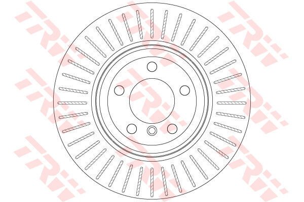 FREN DISKI ARKA ADET BMW E65 E66-TRW DF6476S-34216864054
