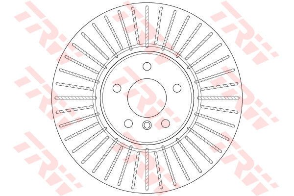 FREN DISKI ON ADET BMW E70 F15 E71-TRW DF6408S-34116886481