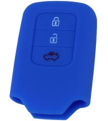 KONTAK ANAHTAR KUMANDA KORUYUCU KILIF SİLİKON MAVİ HONDA CITY-AFT HMA049-M-HMA049-M