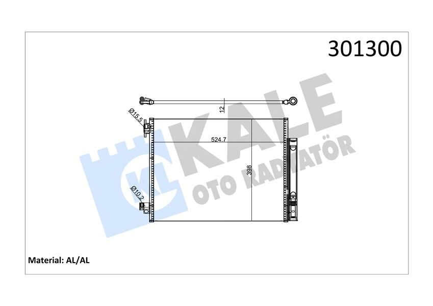 KLİMA RADYATÖRÜ KONDENSER RENAULT CLIO IV 12 CAPTUR I 13 SYMBOL III 14 DACIA LOGAN MCV II 14 DOKKER 12 DUSTER 10 SANDERO II 12 0.9TCe 1.0SCe 1.2TCe 1.5dCi 1.6-KALE-921001908R-921006454R-921006843R