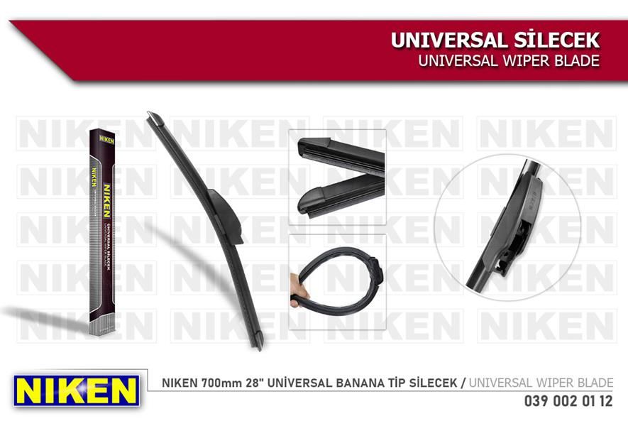 SİLECEK 700mm UNİVERSAL MUZ BANANA TİP-NIKEN 0390020112