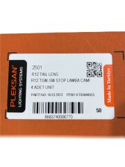 Pleksan Stop Lambası Cam R12 2501 | Sol