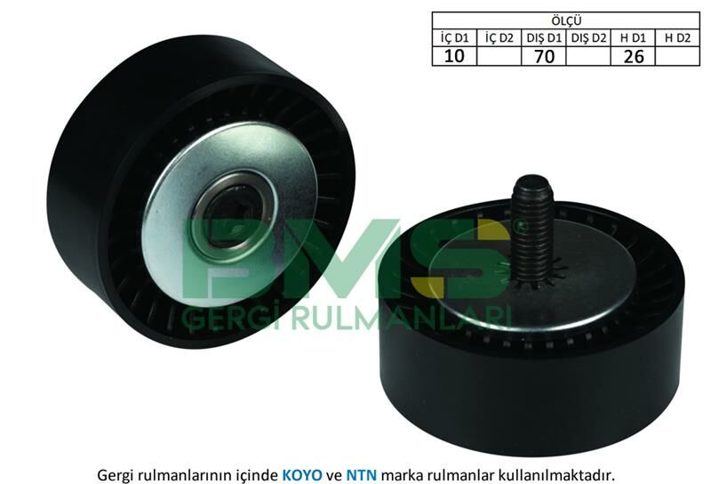 ALTERNATÖR GERGİ RULMANI ASTRA H-VECTRA C-ZAFIRA-SIGNUM 1.9CDTI-DOBLO-BRAVO II-LINEA 1.6D KLİMALI-BMS 310-55190811-55562251-6340555-51758383