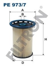 YAKIT FİLTRESİ PASSAT 05 SHARAN 10 TIGUAN 07 AUDI Q3 11 SEAT ALHAMBRA 11 2.0 TDİ-FILTRON PE973.7-7N0127177-7N0127177B