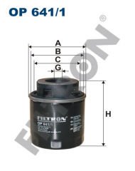 YAĞ FİLTRESİ GOLF V-VI-JETTA III-PASSAT-TIGUAN-TOURAN-A3-OCTAVIA-IBIZA-SCIROCCO 1.4 TSI W712.90-FILTRON OP641.1-03C115561D-03C115561B-03C115561E