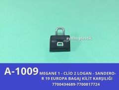 BAGAJ KİLİT KARŞILIĞI R19 EUROPA-MEGANE 1-CLIO 2-LOGAN-SANDERO-AYHAN A1009-7700434689-7700817724