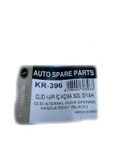 Kapı İçi Açma Kolu Renk Siyah - Renault Grubu Uyumlu -396