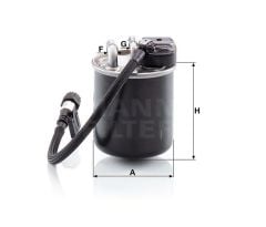 YAKIT FILTRESI MERCEDES VITO OM651 W447 14-MANN WK820.19-A6510901952