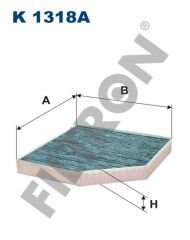 KABİN FİLTRESİ AUDI A7 4GA/GF 3.0 TFSI 299HP 10/10--FILTRON K1318A-4H0819439