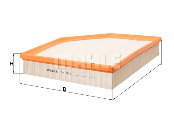 HAVA FILTRESI BMW M54 E60 E63 E64-MAHLE LX944-13717521033