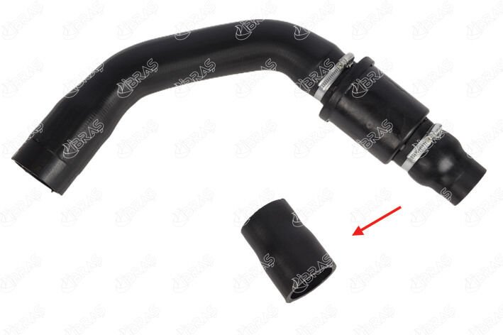 TURBO INTERCOLLER HORTUM TRANSIT V347 TOURNEO CUSTOM V362 V363 2.2TDCI 11 PLASTİK PARCA HARİC KUCUK-IBRAS 19659-CC116C646BF-1762461