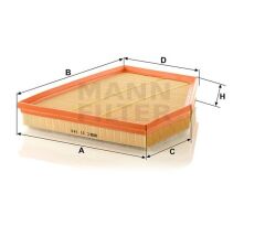 HAVA FILTRESI BMW N47 M47 M57 E60 E61 E63 E64-MANN C31143-13717793647
