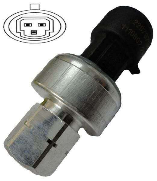 KLİMA BASINÇ MÜŞÜRÜ FIAT G.PUNTO-ALBEA-LINEA-FIORINO-HELLUX PRM.400080-51768498