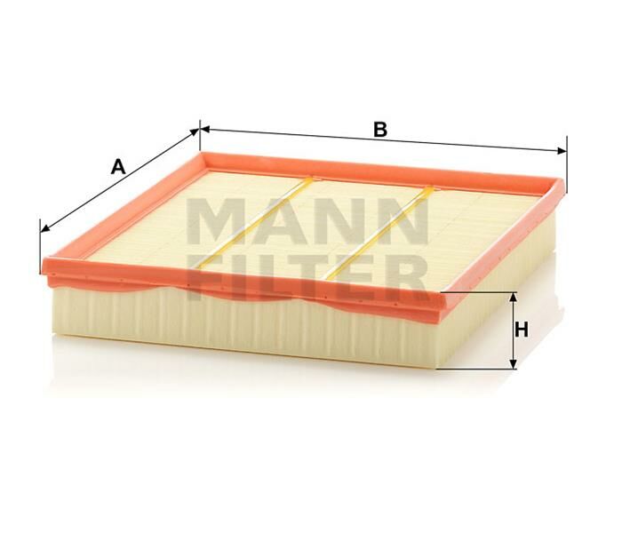 HAVA FİLTRESİ FORD TRANSİT V348 2.2TDCI 2007 ÖNDEN ÇEKİŞ-MANN C27161-6C119601CB-1373667