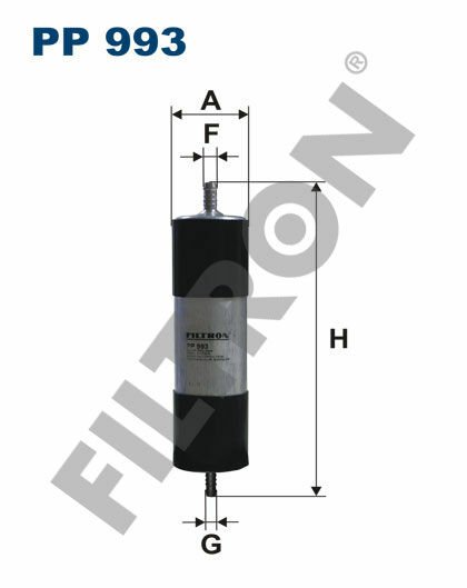 YAKIT FİLTRESİ AUDI A6 2.0 TDI 04- -SEAT EXEO 2.0TDI 08--FILTRON PP993-4F0127401F