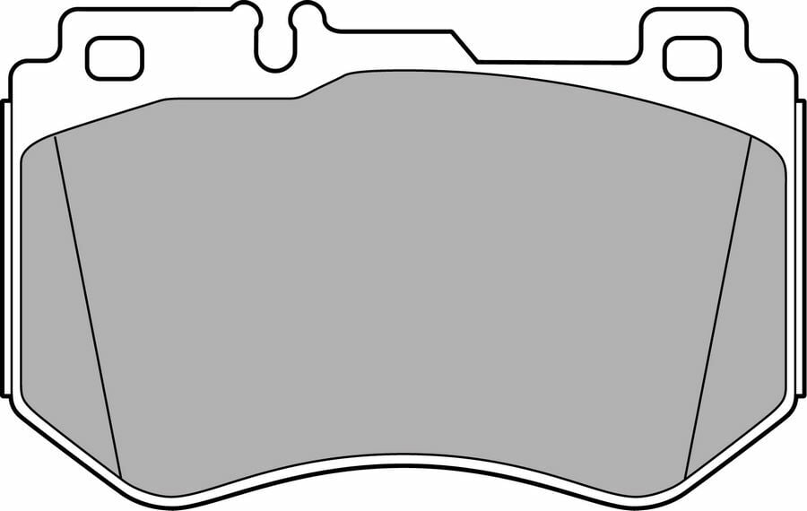 FREN BALATASI ON MERCEDES C-CLASS W205 S205 C205 A205-DELPHI-A0084201720