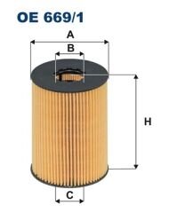YAĞ FİLTRESİ MASTER-MOVANO 3.0 DCİ-FILTRON-7701057828-4415218