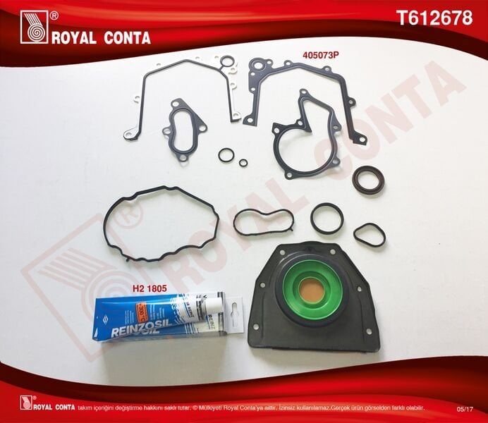 ALT TAKIM CONTA REINZ KEÇELİ FIESTA VI 1.4 16V 97HP 10/08-ROYAL T612678