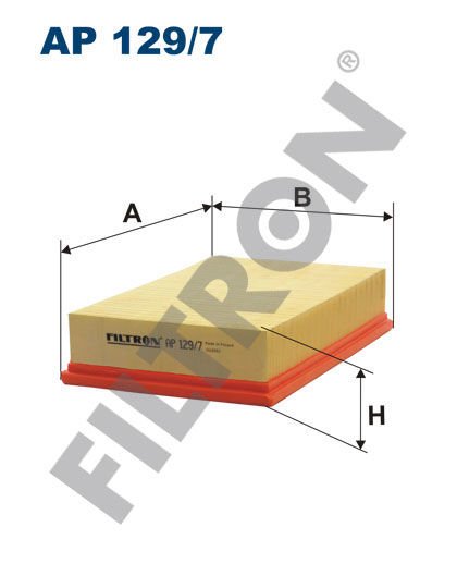 HAVA FILTRESI 224DT. DW12BTED4 FREELANDER 2 L359 TD4 06 14-FILTRON AP129.7-LR005816-LR003011