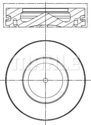 PISTON SEGMAN STD 84.00mm BMW E60 E87 E90 E92 E93 F10 F20 F30 F32 F33 F34 F36 E83 E84 F25 F15 MINI R55 R61-MAHLE 081PI00100000-11257803033