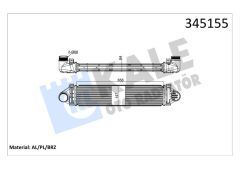 İNTERCOOLER AL/PL/BRZ FOCUS-MONDEO IV S-MAX-DISCOVERY-FREE LANDER 2-EVOQUE-VOLVO C30-S80 II-V40-V70-KALE 345155-31338473